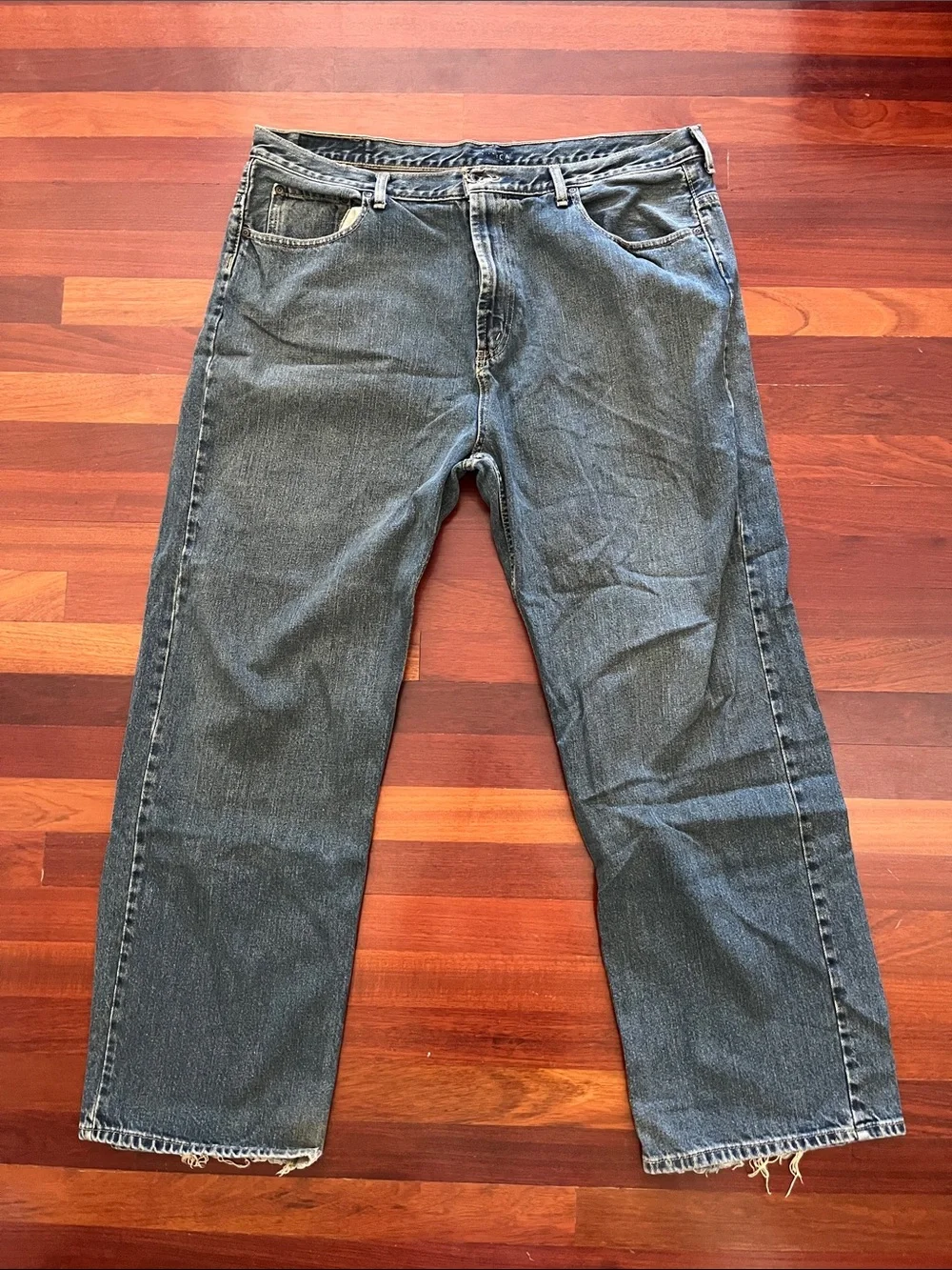 Mens 40x32 Nautica baggie straight leg blue jeans